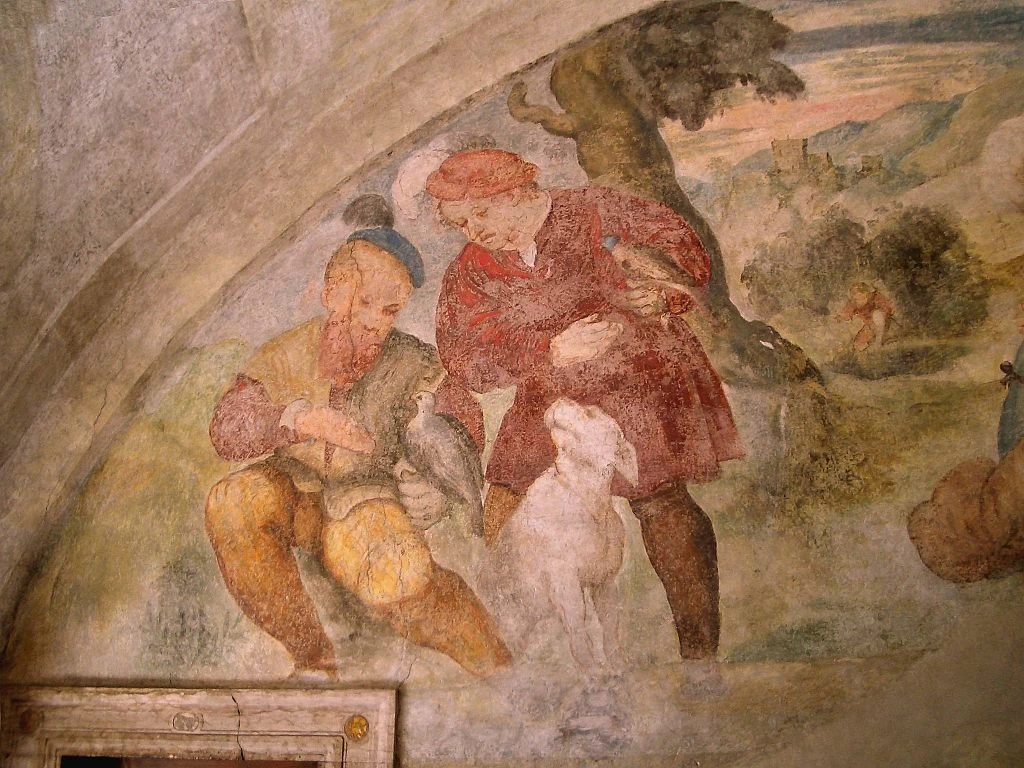Il Romanino-90-Il falconiere-Castello di Belgioioso